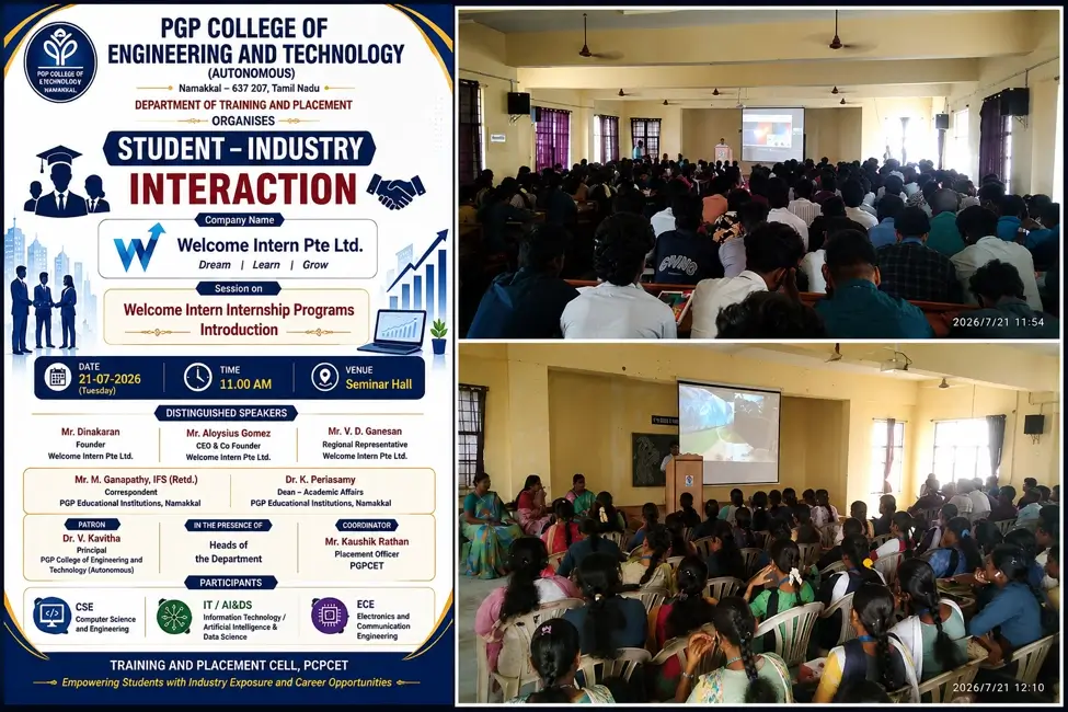 Student Industry Interaction Programme on International Internship Opportunities